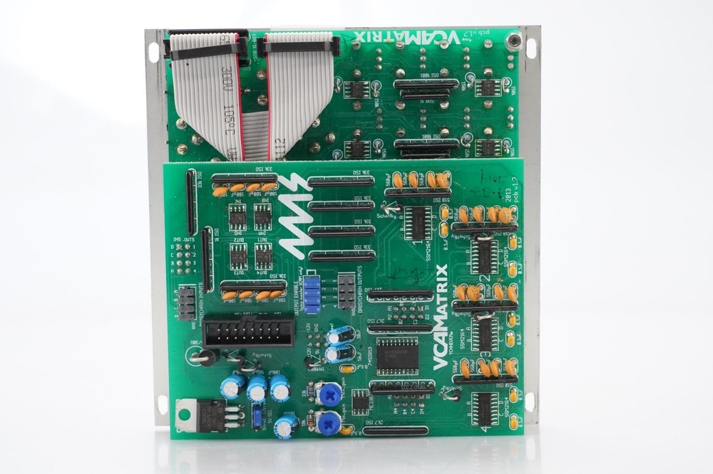 4MS VCA Matrix Eurorack Module w/ CV Patch Cables #52437