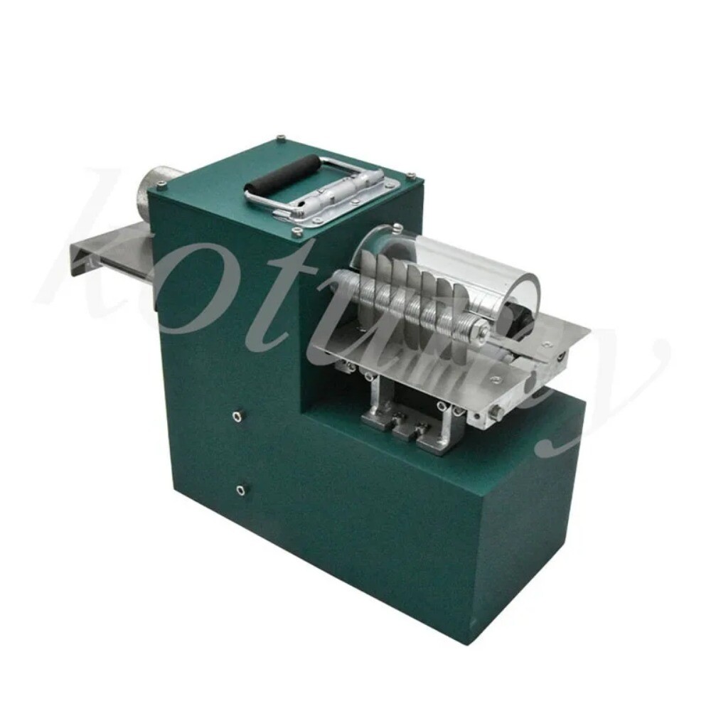Double Head Leather Cutting Machine Small Leather Slicing Machine Electric