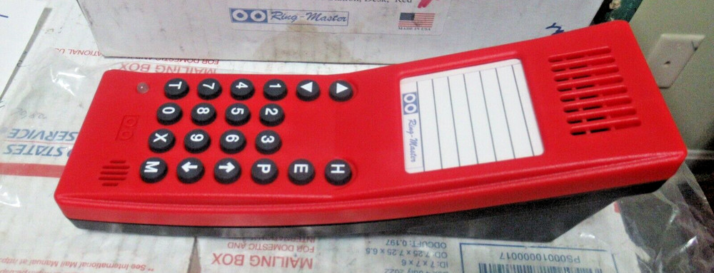 ELEVATOR Ring-Master desk / wall Intercom Master Station desk,red - AA918