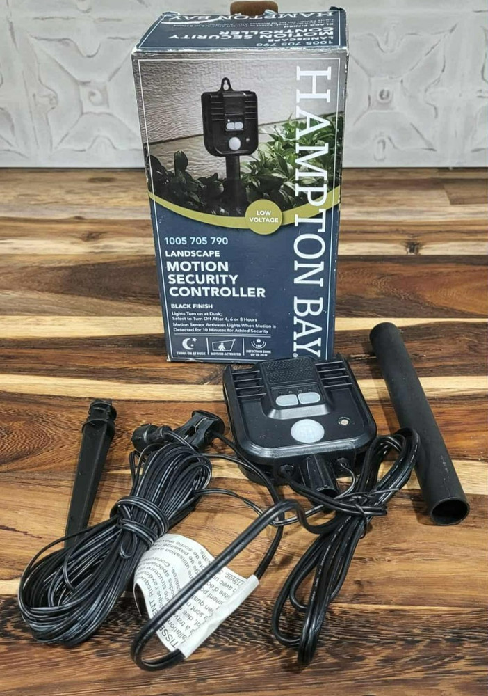 Hampton Bay Landscape Motion Security Controller 1005 705 790 New Open Box