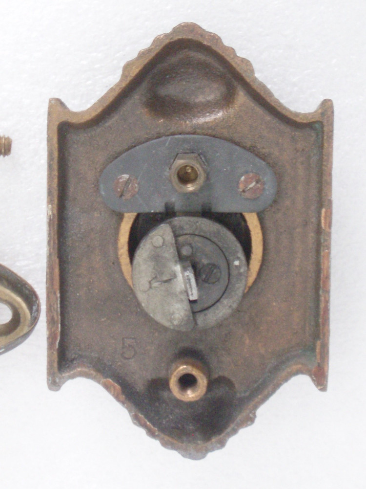 Vintage Dexter Deadbolt Latch Lock