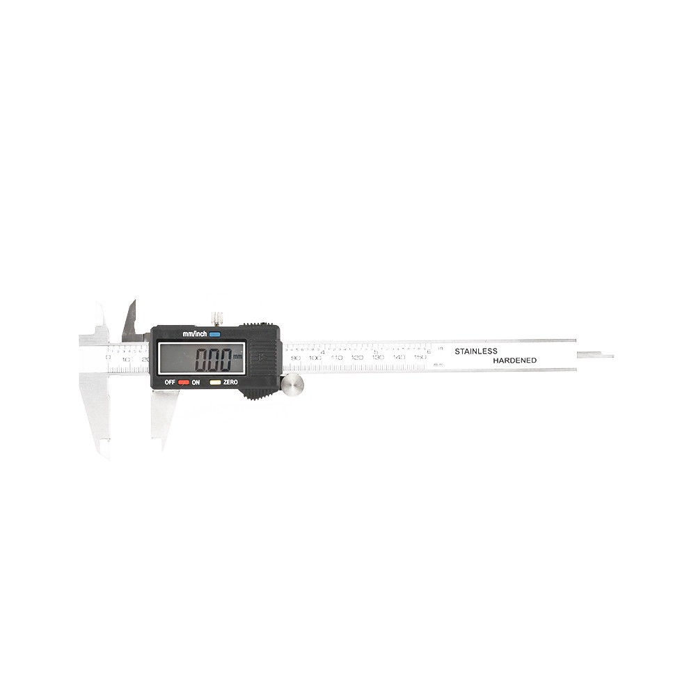 Stainless Digital Large LCD Display Vernier Caliper Power Switch Off Micrometer