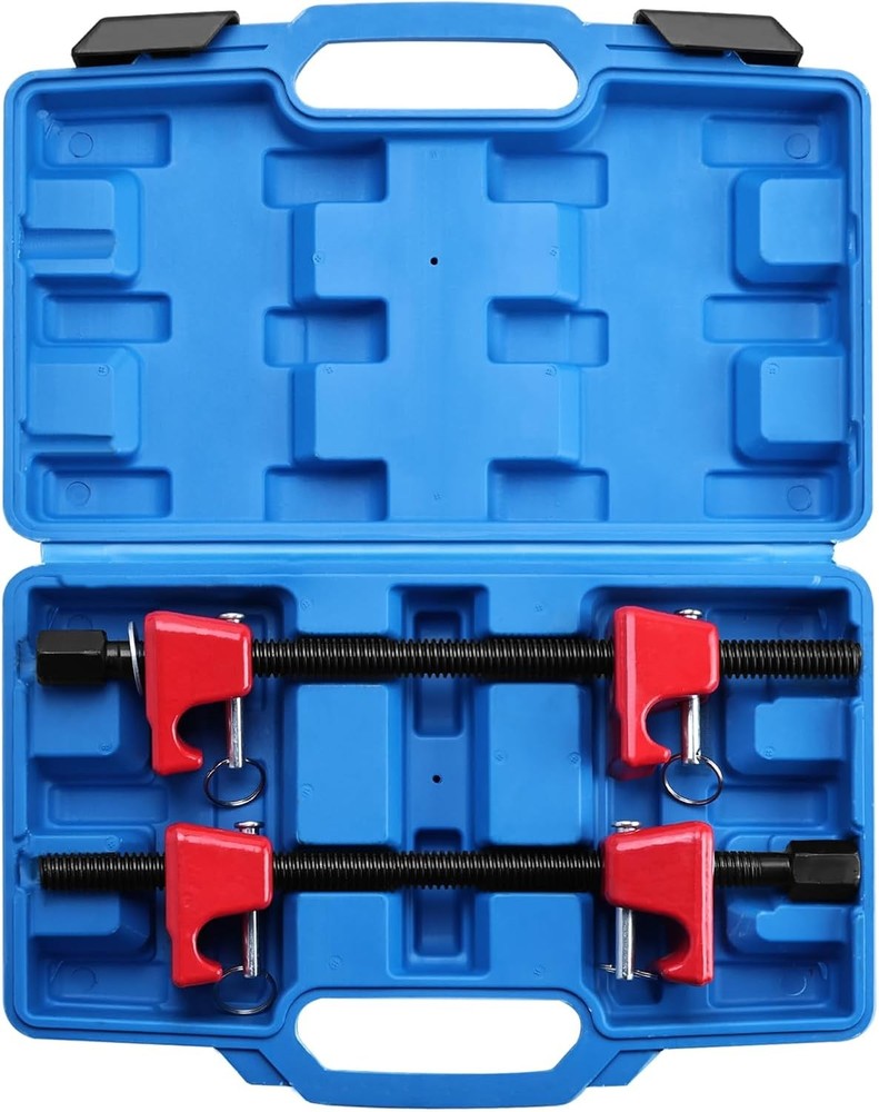 2Pcs Coil Spring Compressor Tool Set Strut Remover Installer Suspension Tool