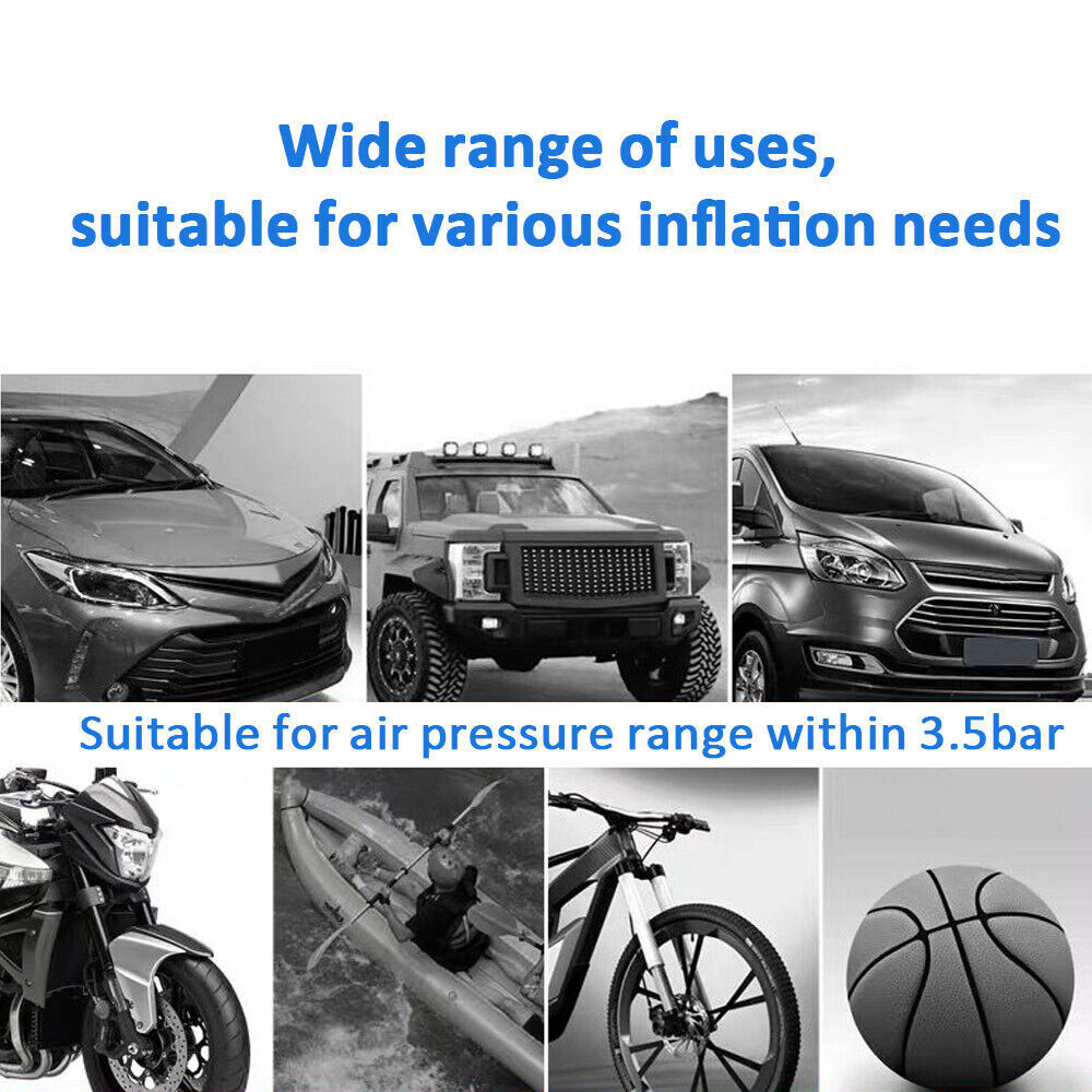 Portable Multi-function Tire Inflator Car Jump Starter Air Pump Air Compressor