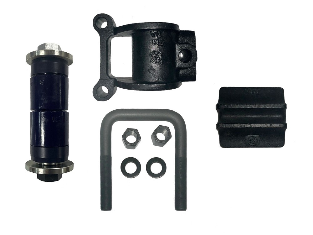 Polyurethane Peterbilt Air Leaf Housing & Bushing Kit 4" Wide Spring 03-01654