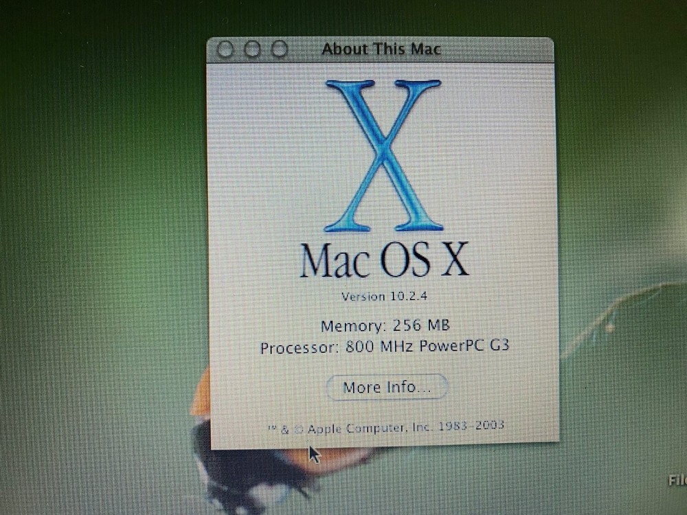 apple ibook power pc G3 800 MHz