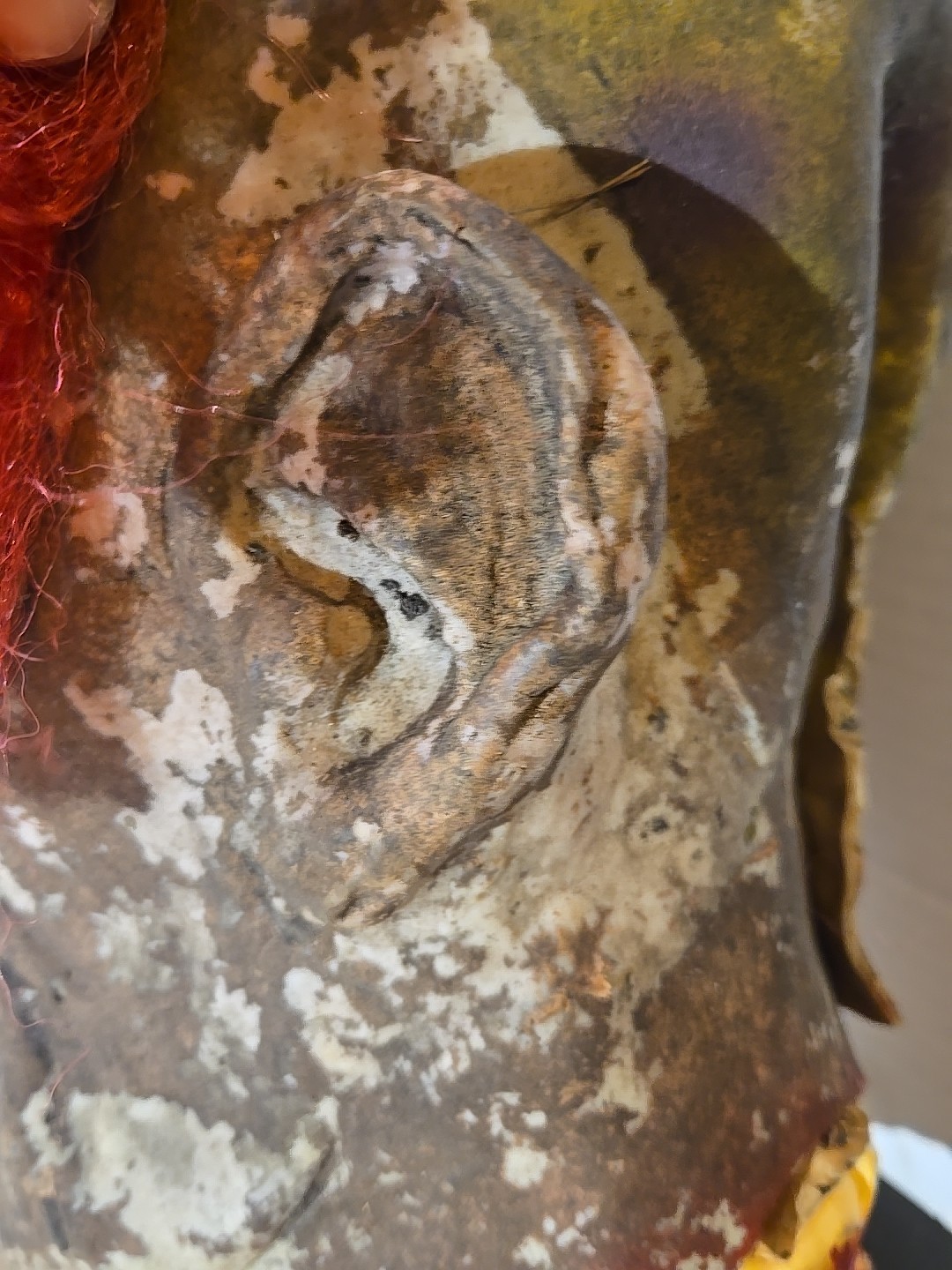 Life Size Decapitated Severed Realistic CLOWN HEAD Halloween Prop Decoration