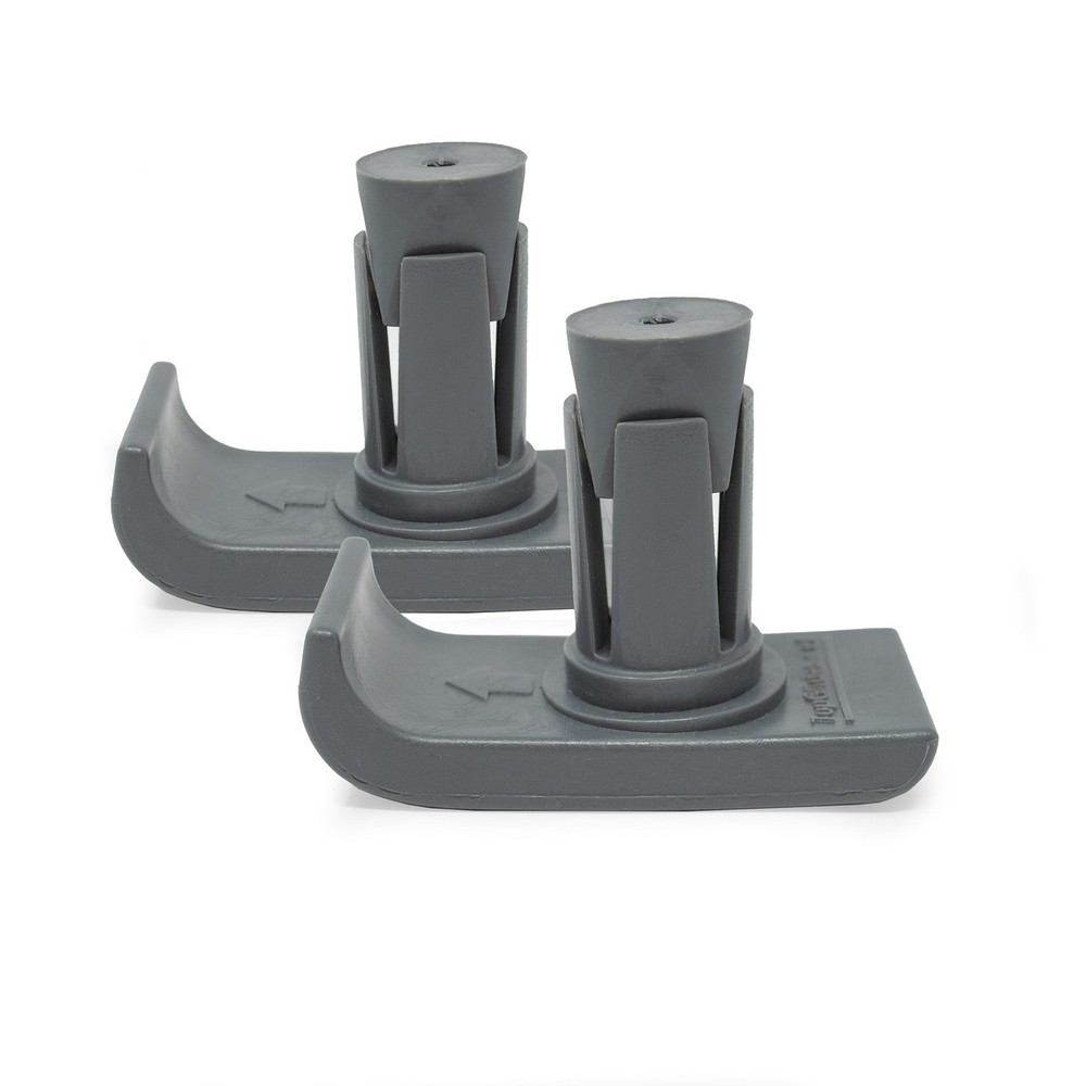 2PCS Top Glides Universal FlexFit Walker Ski Glides - 1 Pair