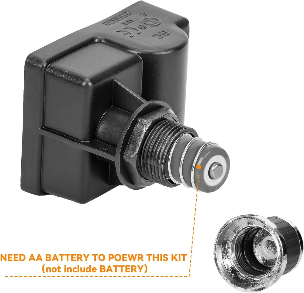 Onlyfire 6 Outlets Universal Spark Generator Tact Push Button Switch Igniter BBQ