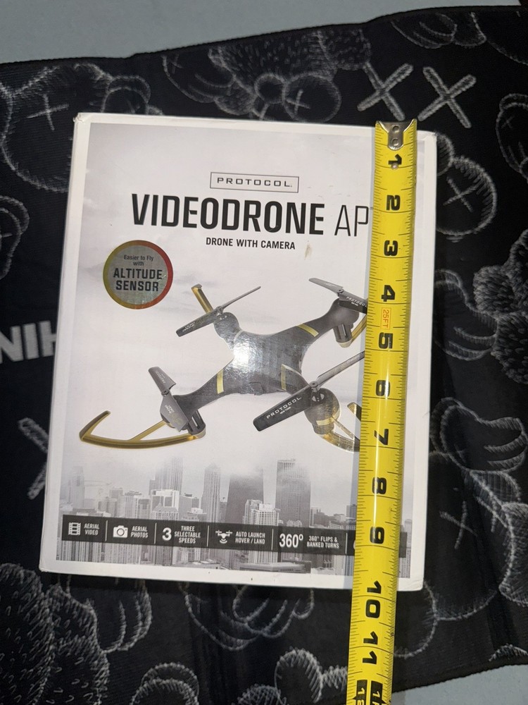 Protocol VideoDrone AP Drone with Remote Controller - Black/Gold tested