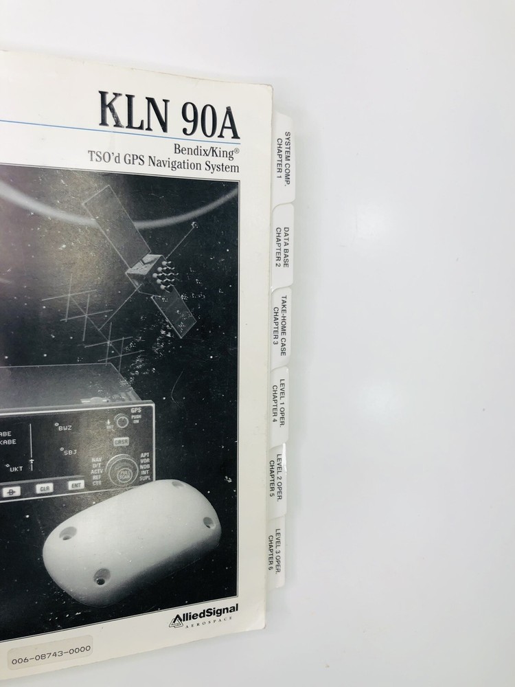 Pilot's Guide King Bendix KLN-90A Manual