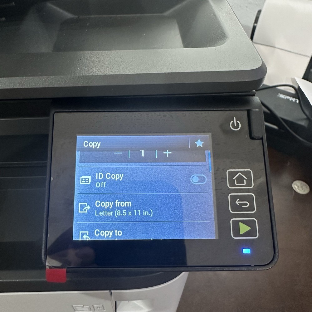 Lexmark MB3442 I Multi Function Printer Tested Good Does Have Power Cord&InkDrum