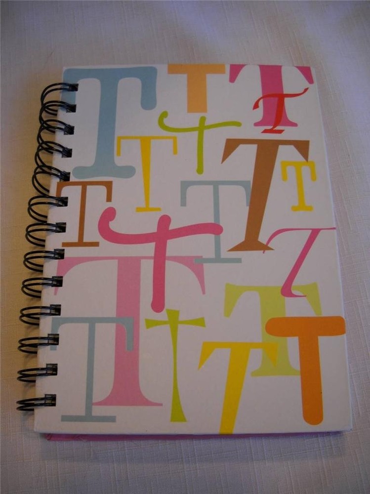 MEMORY KEEPSAKE Personal Journal Diary "T"  200 Lined Pages /100 Sheets