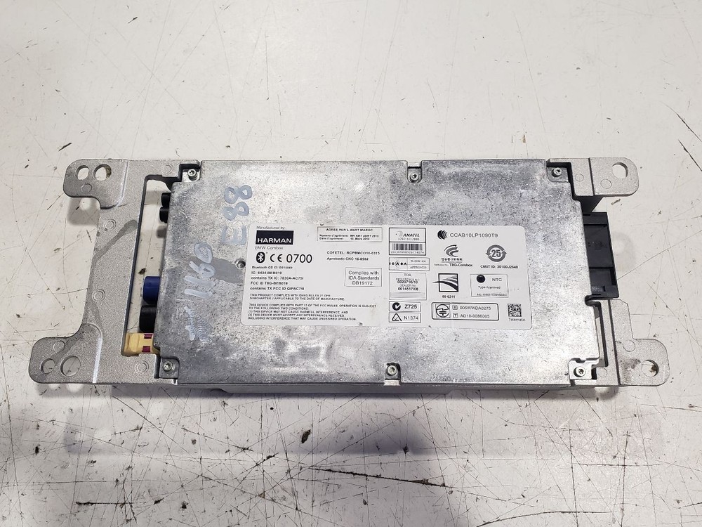 Bluetooth Telematics Control Module - 2013 BMW 135i E88 Conv Auto - OEM 9257163