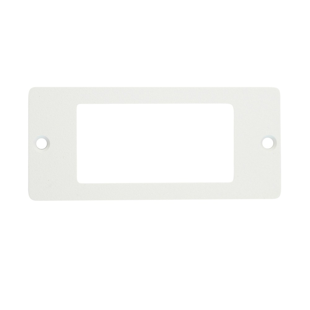 WIREMOLD LEGRAND 5507R-WH RECTANGULAR RECEPTACLE FACEPLATE, WHITE, (10 PACK)