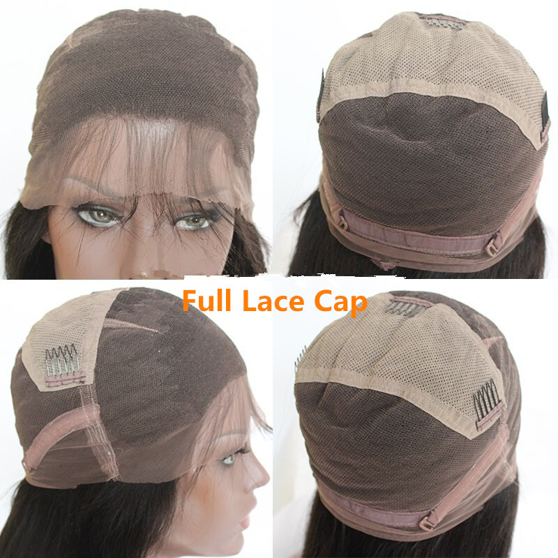 22 Inch Full Lace Balayage Beige Blonde Ash Brown Water Wave Real Human Hair Wig