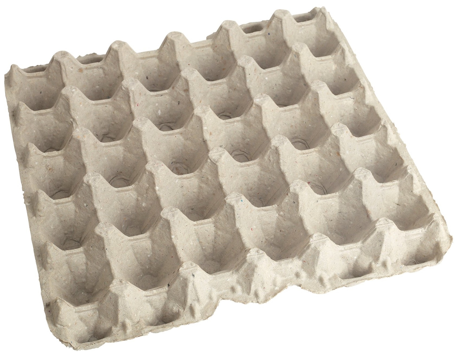 MT Products Pulp Flat Egg Cartons | Stores 30 Large to Small Eggs - Pack of 15