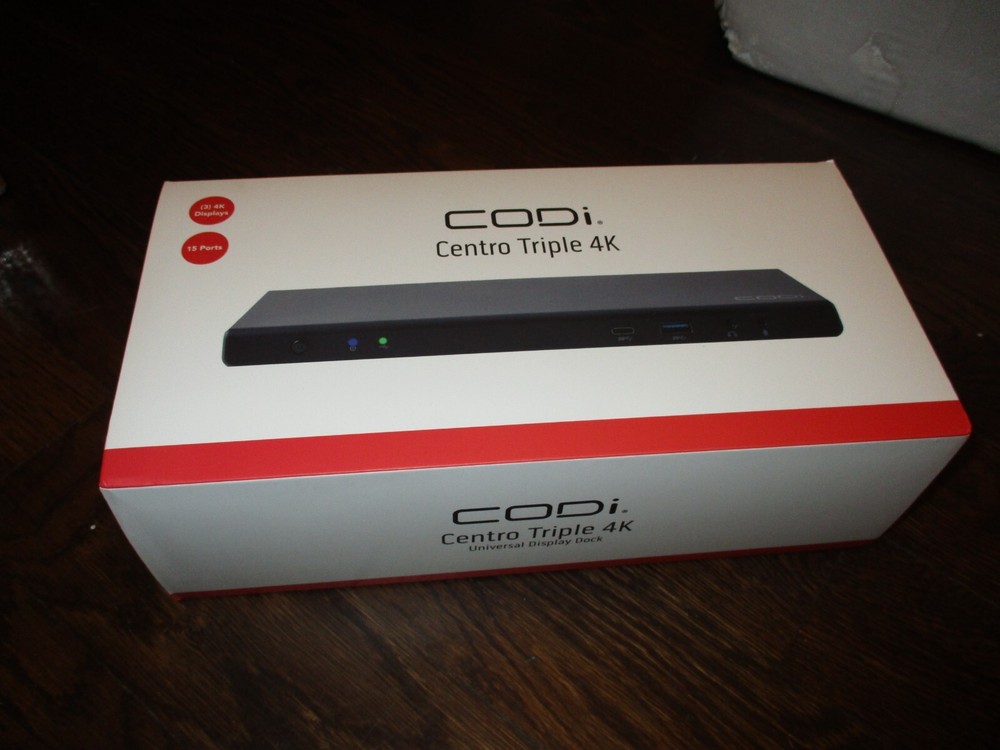 CODI Centro Triple 4K Universal Display Dock NEW