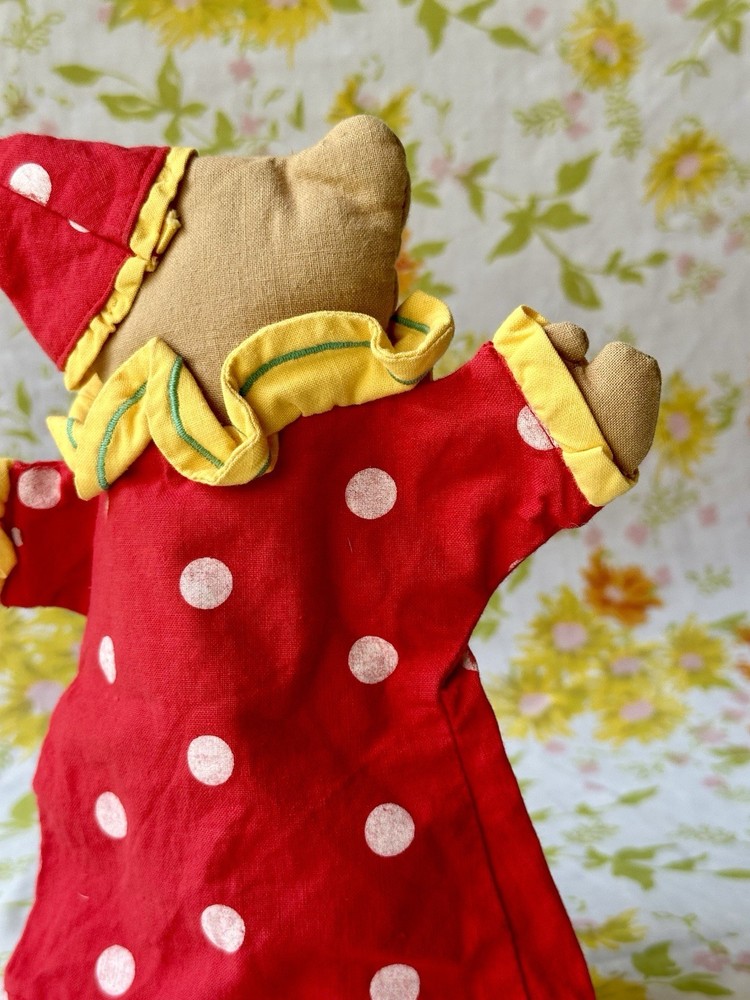 VTG Clown Bear Hand Puppet