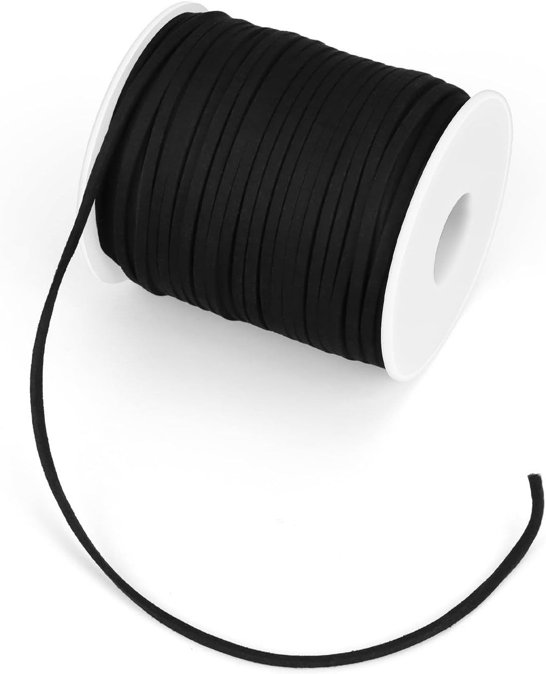 Leather String Suede Cord Cords Rope for Jewelry Making Black