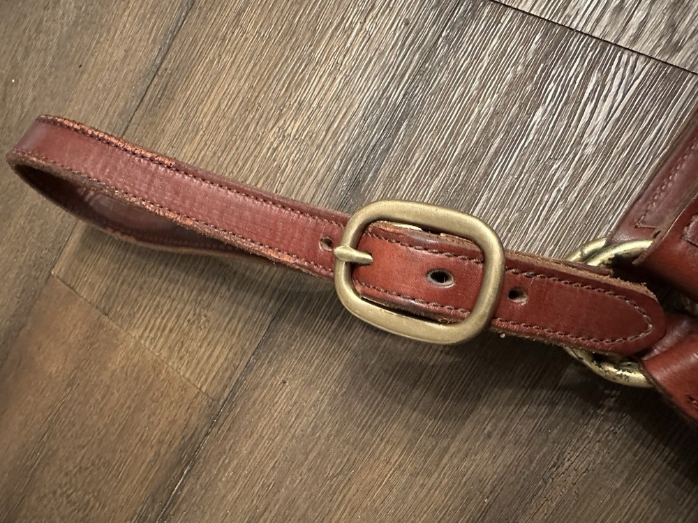Horse Tack - Leather Track Halter