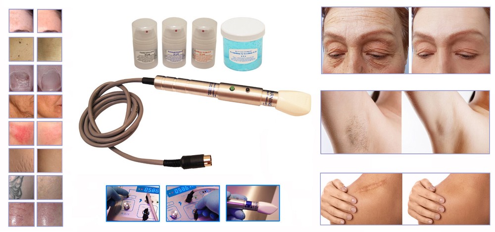 Multi-Function Cosmetic Skin Treatment Machine & Accessory Kit for Salons & Spas
