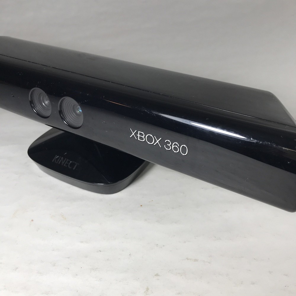 Xbox 360 Kinect Motion Sensor Model 1414 Black Video Game Camera Microsoft