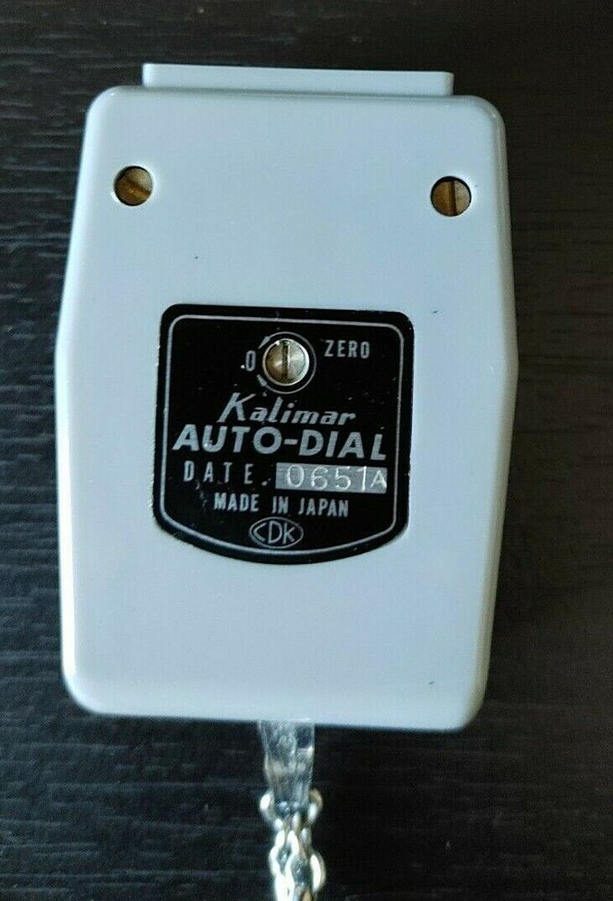 Kalimar Auto Dial EVS Exposure Meter w/Leather Case Chain