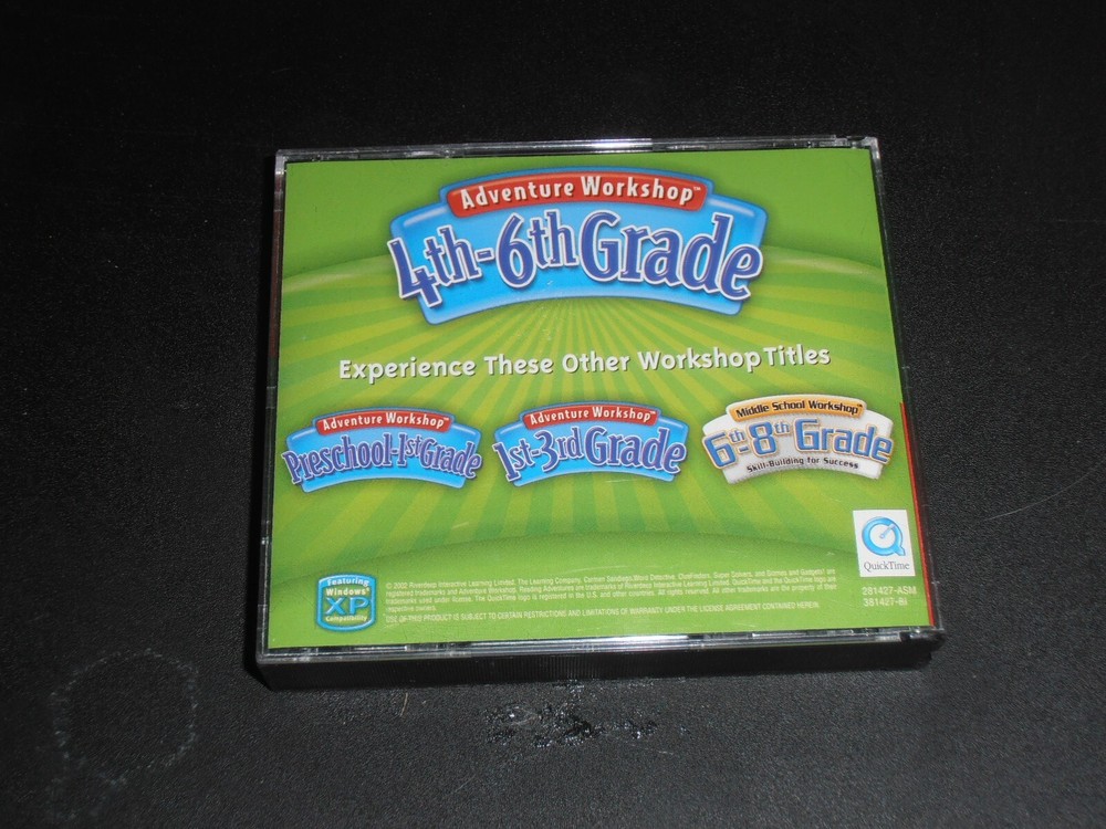 Adventure Workshop 4th-6th Grade (PC, 2002)