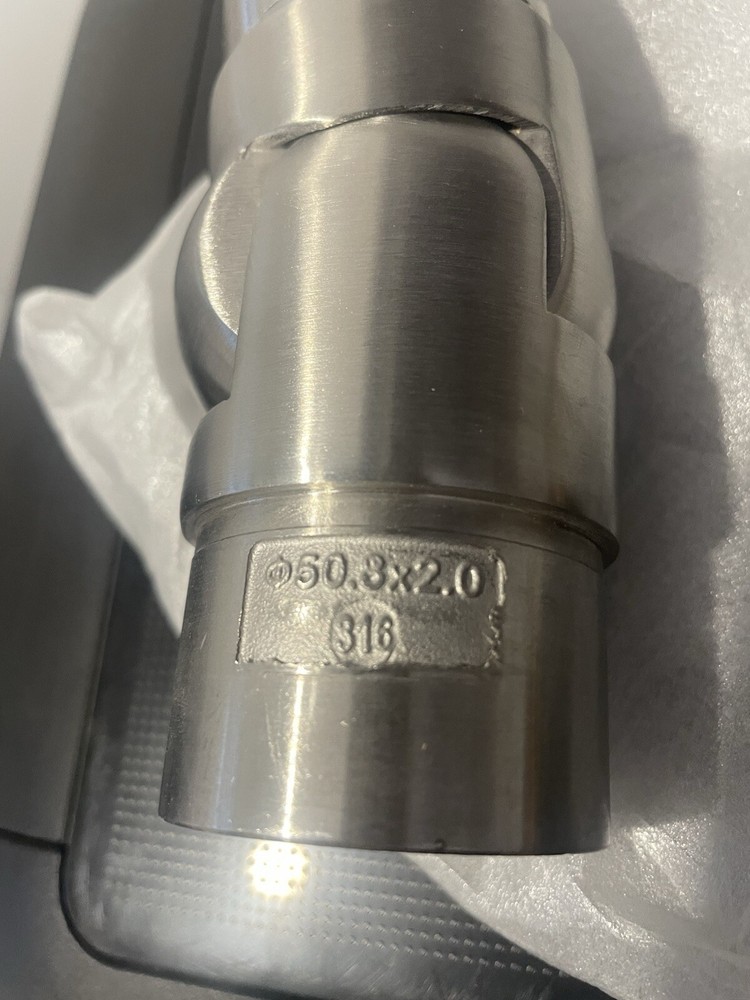 Adjustable Angle for Round handrail size ø 50 mm