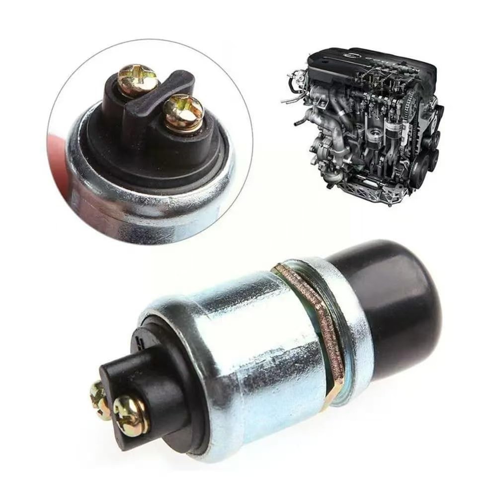 2pcs Engine Start Push Button Momentary 12v and 24v Waterproof Switch Push to