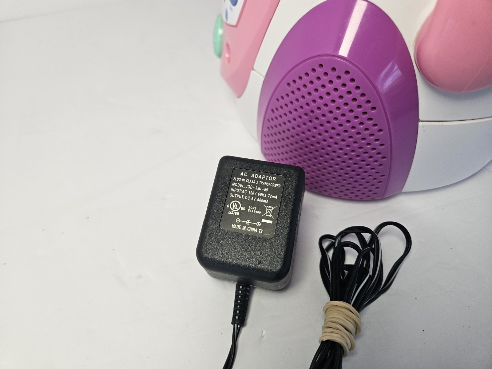 Vintage 2003 Barbie Mattel Karaoke Sing With Me CD Player WORKING TESTED