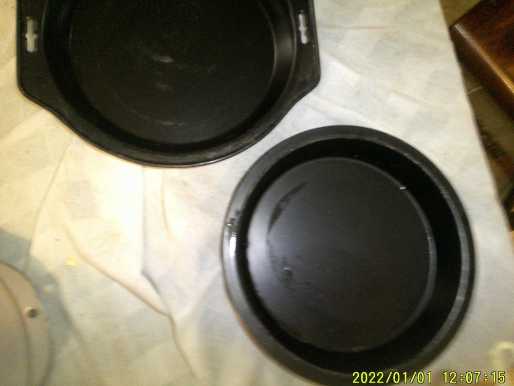 7 ISEF ROUND CAKE PIE PANS VARIOUS SIZES