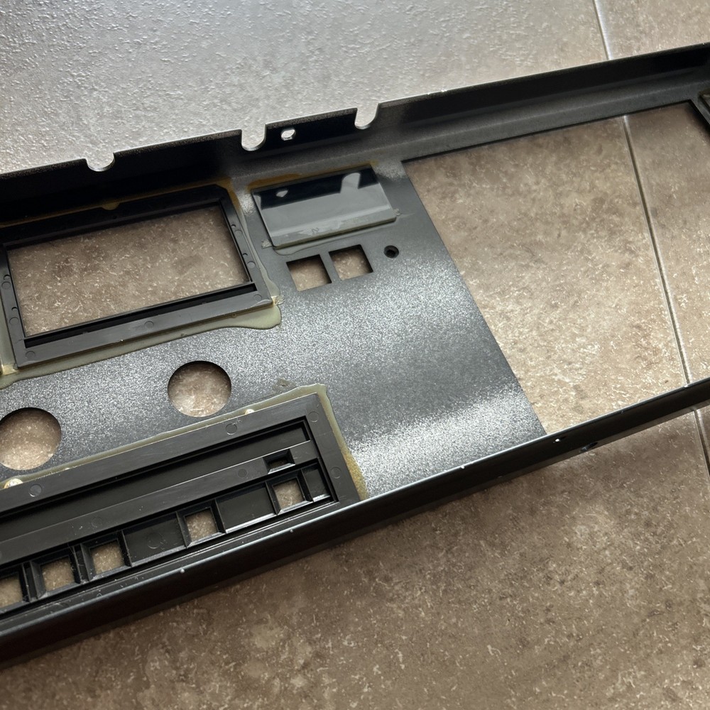 Tascam 112B Front Plate Original - Bent Bottom Right Corner