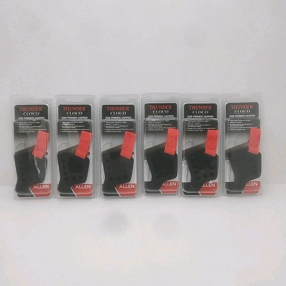🔥Allen Thunder Cloud 209 Inline Muzzleloader Primer Capper  Lot Of 6🔥