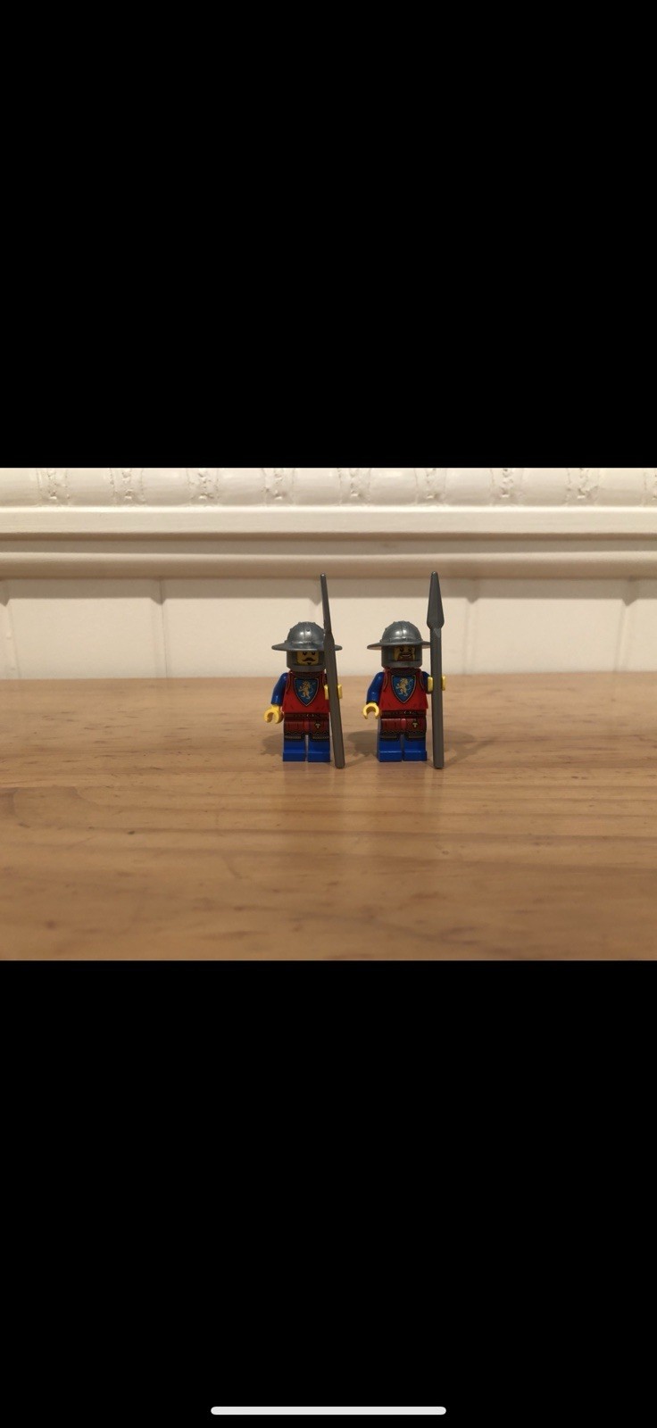 (Lot Of 10) LEGO Castle Lion Knight Minifig Soldiers For Army Building