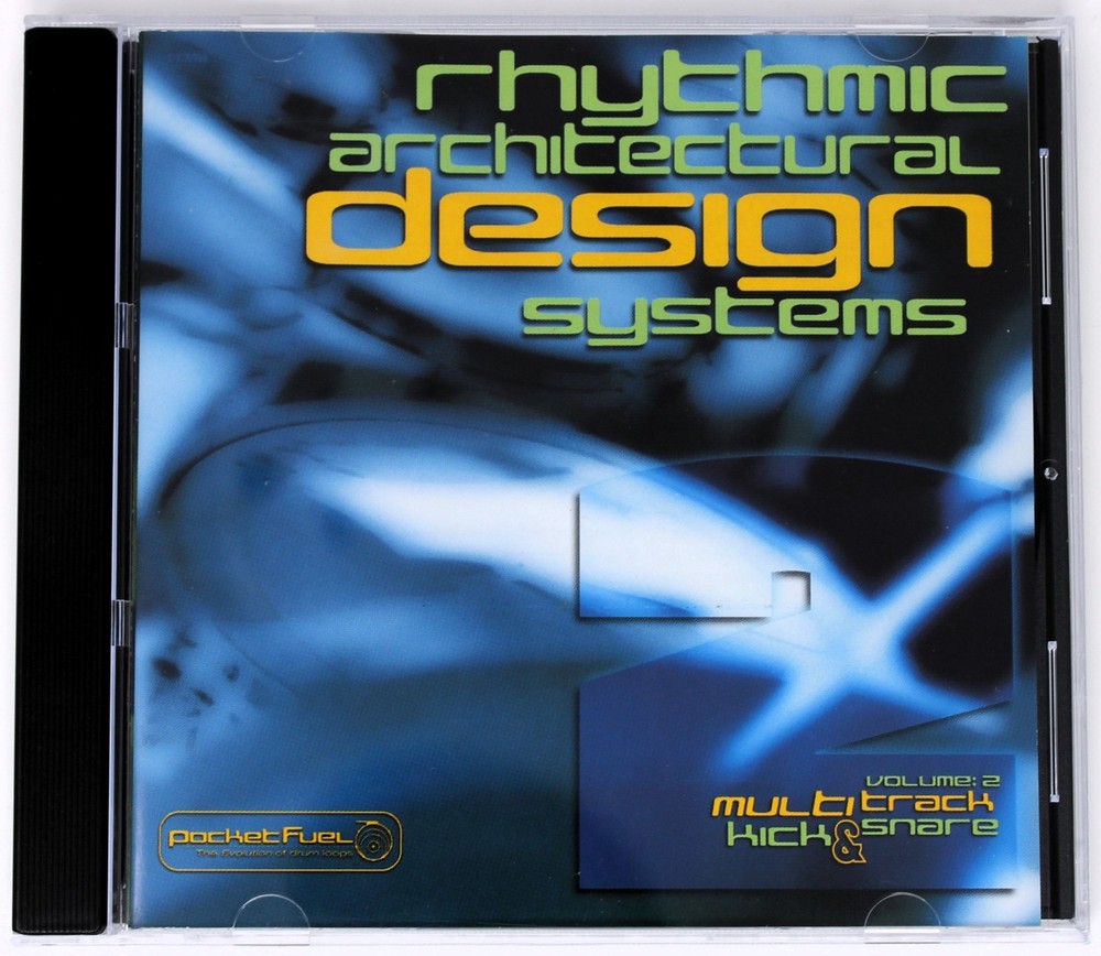 Pocket Fuel Rythmic Architectural Design Systems Vol 2 Sound Library/Sampling CD
