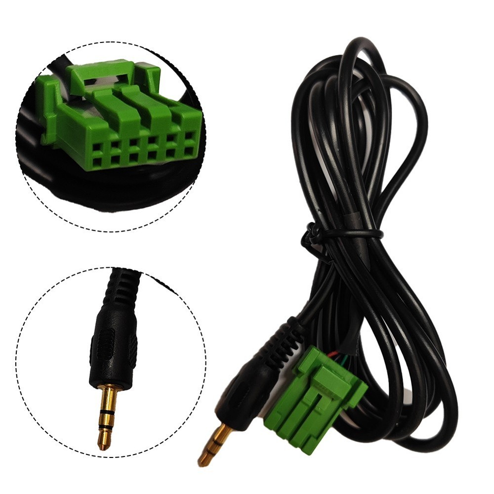 For Honda Compatible Auxiliary Audio Connection Wire Quick Setup Practical Use