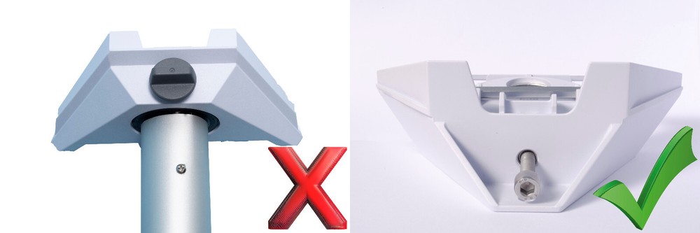 Starlink Mini Dish Mount – Allen Key Version – Amazon Basics Speaker Stand