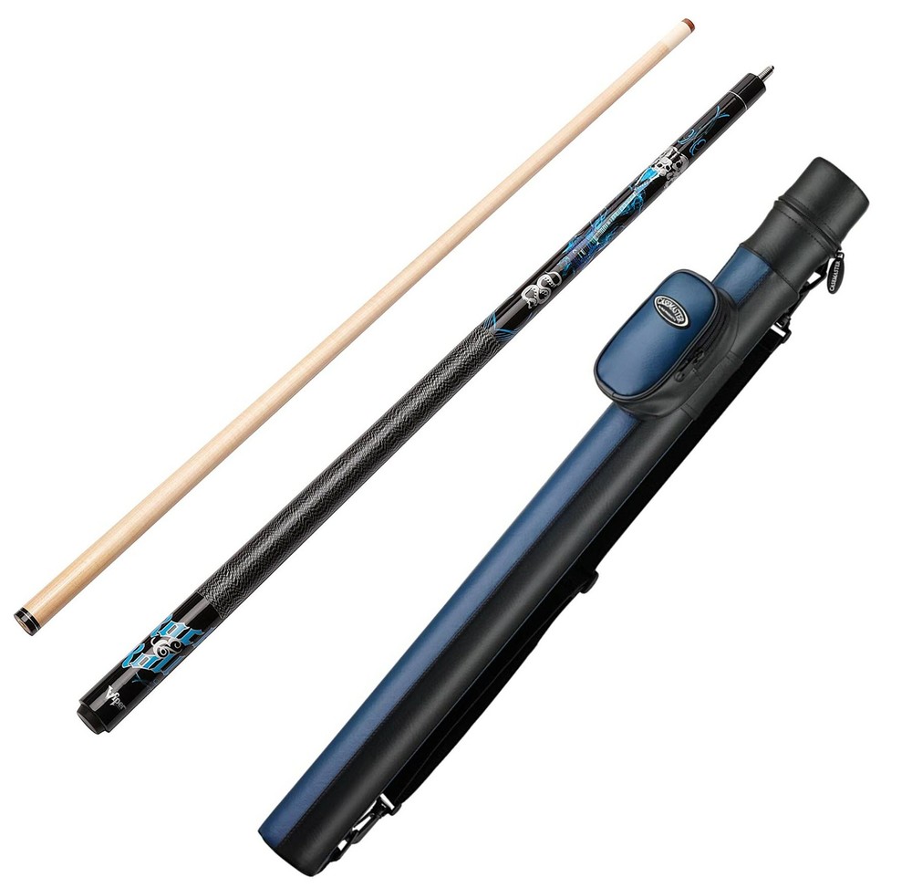 58" Viper Underground Rock & Roll Pool Billiard Cue + Blue Cue Case