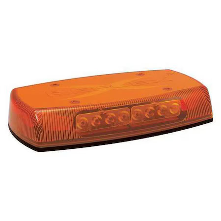 Ecco 5590A Mini Lightbar, Amber, Permanent, 20 Heads