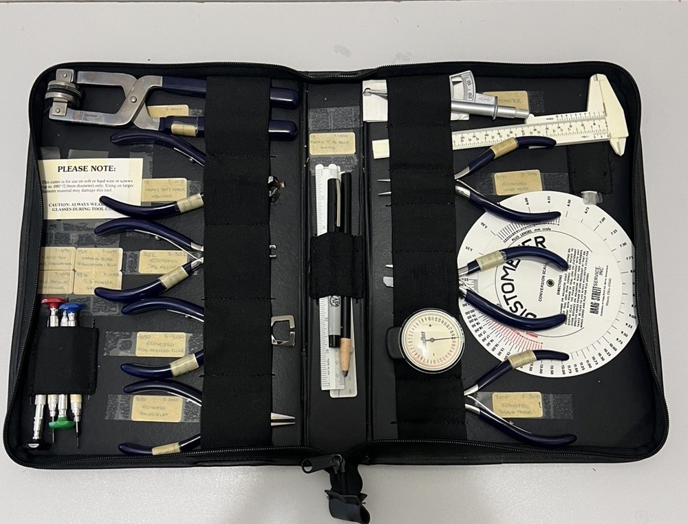 Sadler Optical Tool Kit Plus Leather Case.