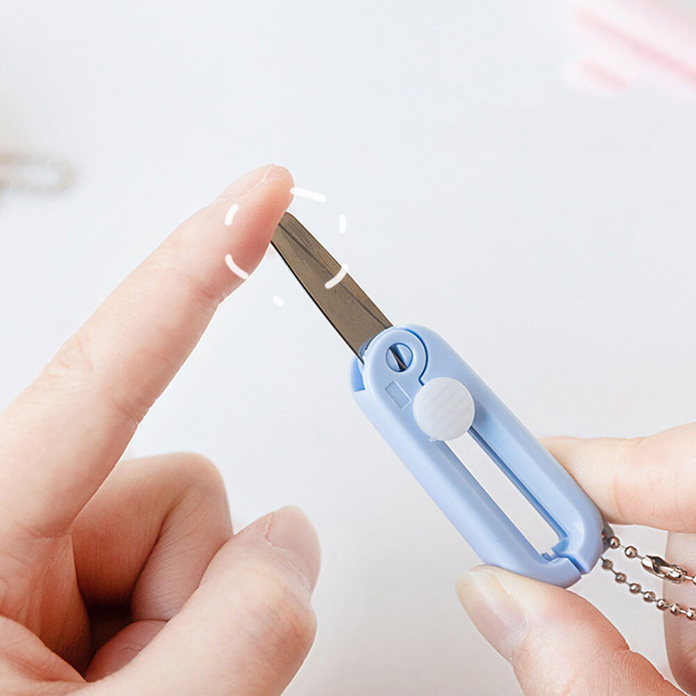 Portable Scissors Folding Sewing Scissors Office School Supplies Mini Cutting