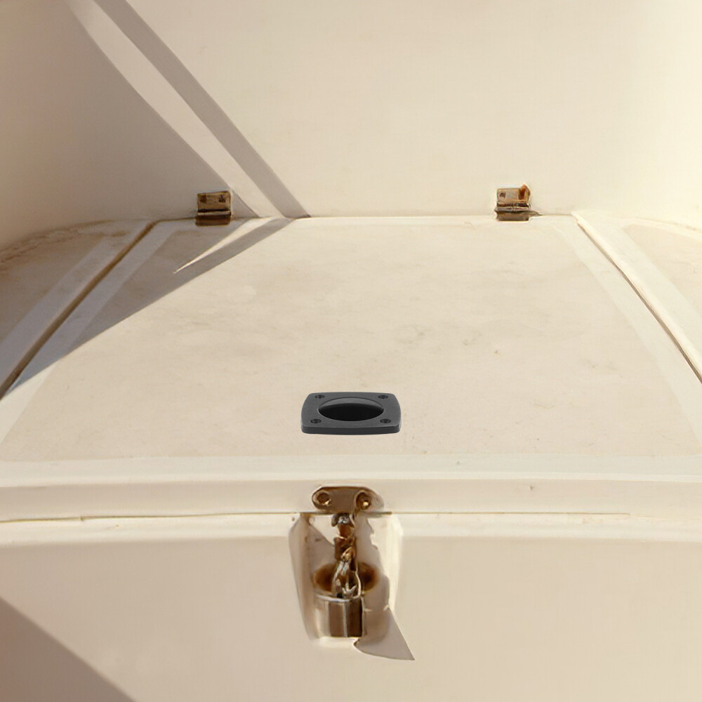 2pcs Marine Boat Flush Pulls Latch Plastic Recessed Hatch Pulls Buckle Boat