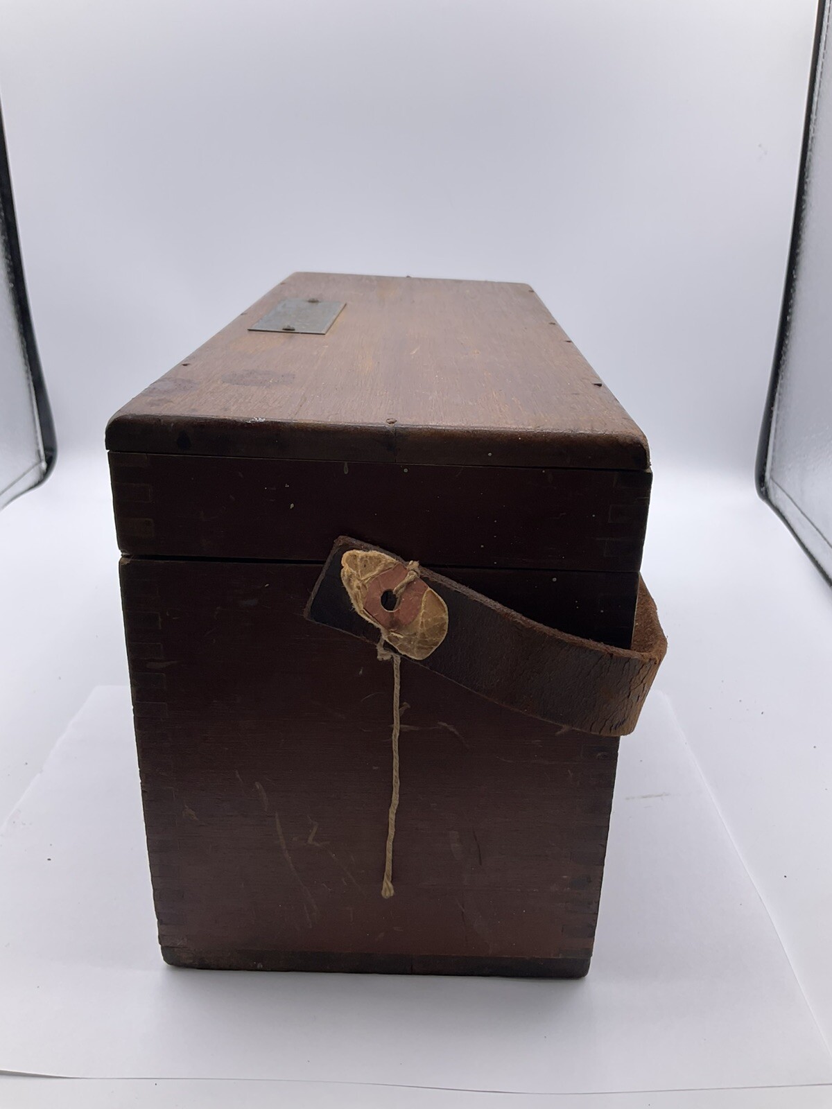 Vintage Berger Engineering Instruments Surveying Transit & Wood Box