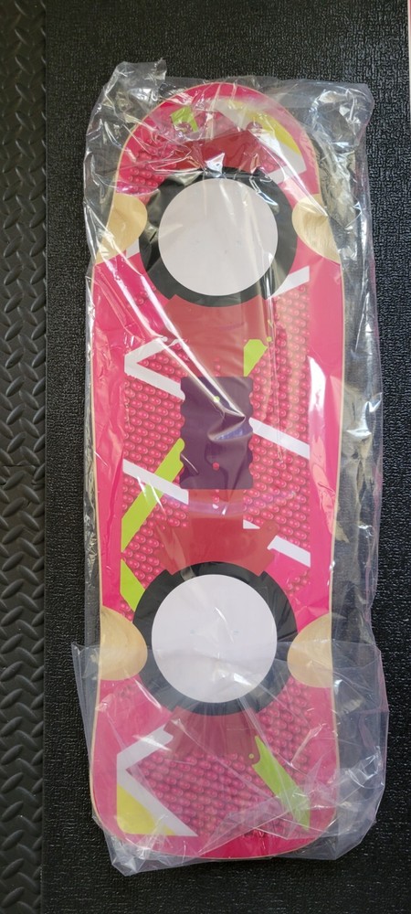 BTTF Hoverboard Custom Printed Skateboard + Griptape 7 Ply Tony Hawk Shape