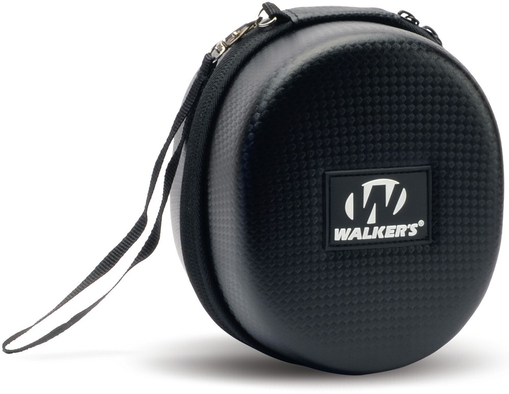 Walkers Razor Slim Electronic Muff MultiCam Camo Tan with Protective Case