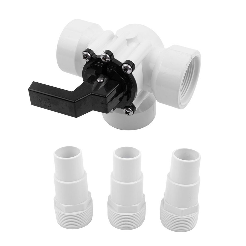 3 Way Valve for Efficient Pool Maintenance and For 4715 Spa Compatibility