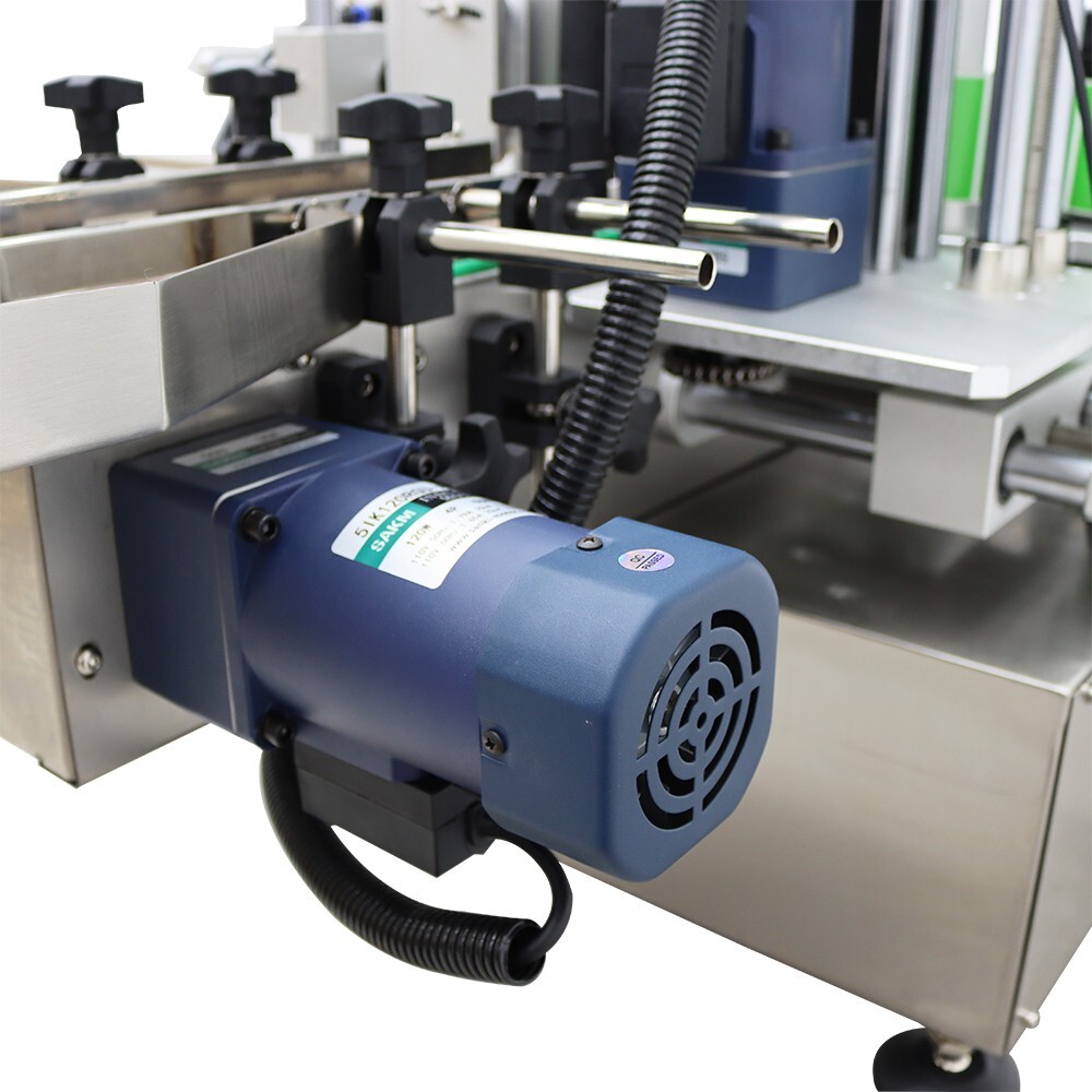 110V Full Auto Round Bottle Label Applicator with Coding Machine 20-30PCS/min