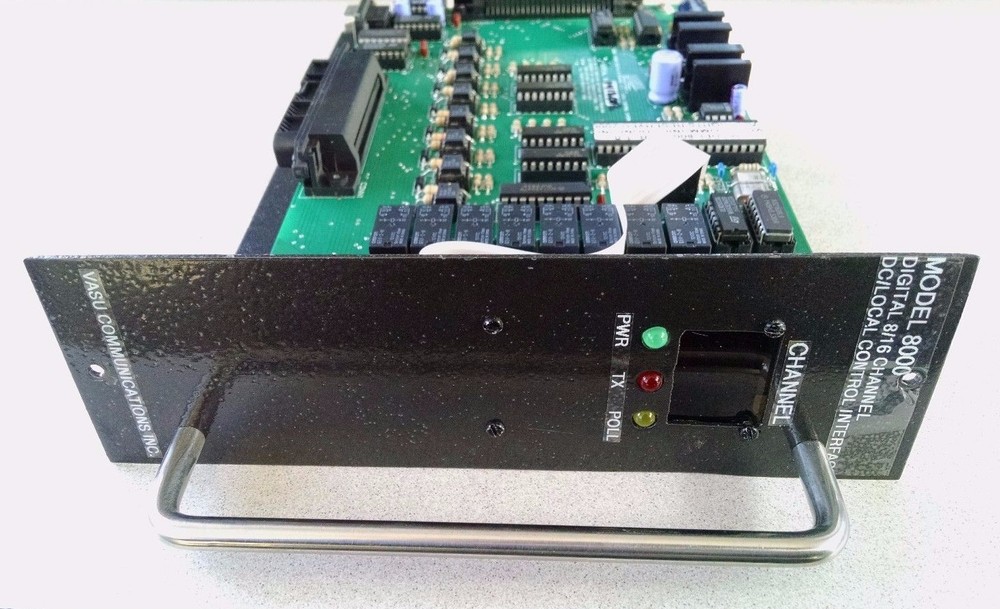 Vasu Communications Model 8000 Digital 8/16 Channel DC Local Control Interface
